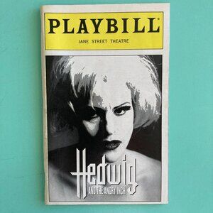 Hedwig and the Angry Inch Playbill Ally Sheedy Donavan Leitch Creased Copy 1999